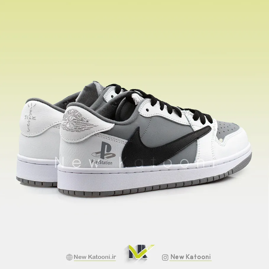 کفش نایک ایر جردن 1 لو تراویس اسکات پلی استیشن
