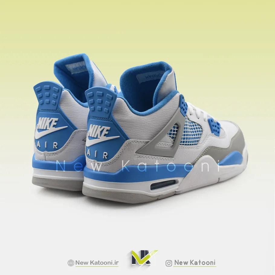 کفش نایک ایر جردن 4 رترو میلیتری بلو