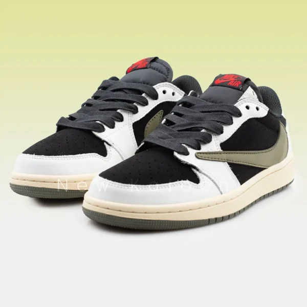 نایک ایر جردن 1 لو تراویس اسکات مدیوم آلیو