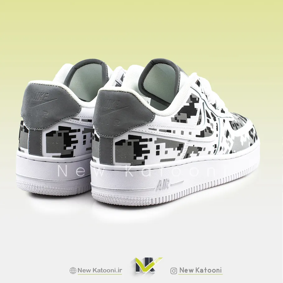 کفش نایک ایر فورس 1 لو دیجی کامو