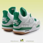 کفش نایک ایر جردن 4 رترو اس بی پاین گرین