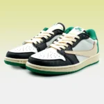 نایک ایر جردن 1 لو تراویس اسکات فراگمنت پاین گرین