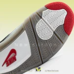 زیره نایک ایر جردن 4 آف وایت برد